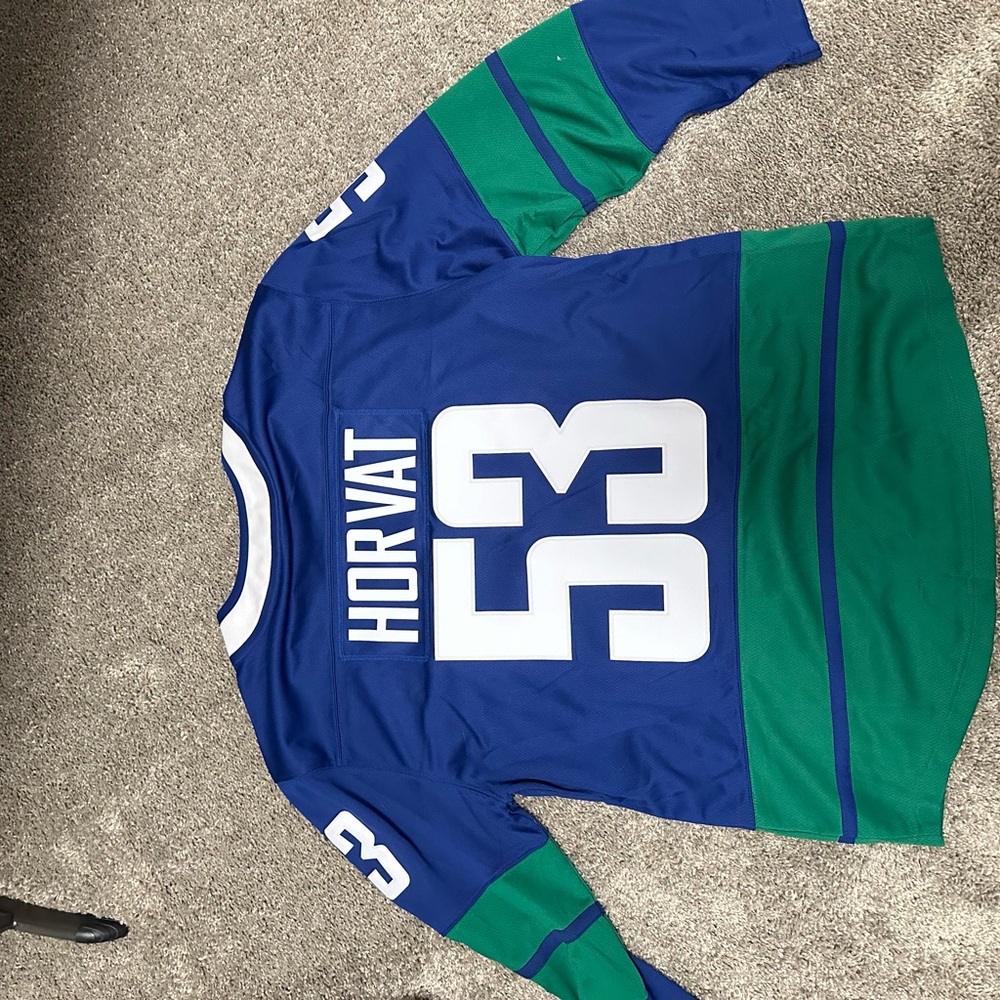 Bo Horvat Vancouver Canucks Fanatic jersey, size medium